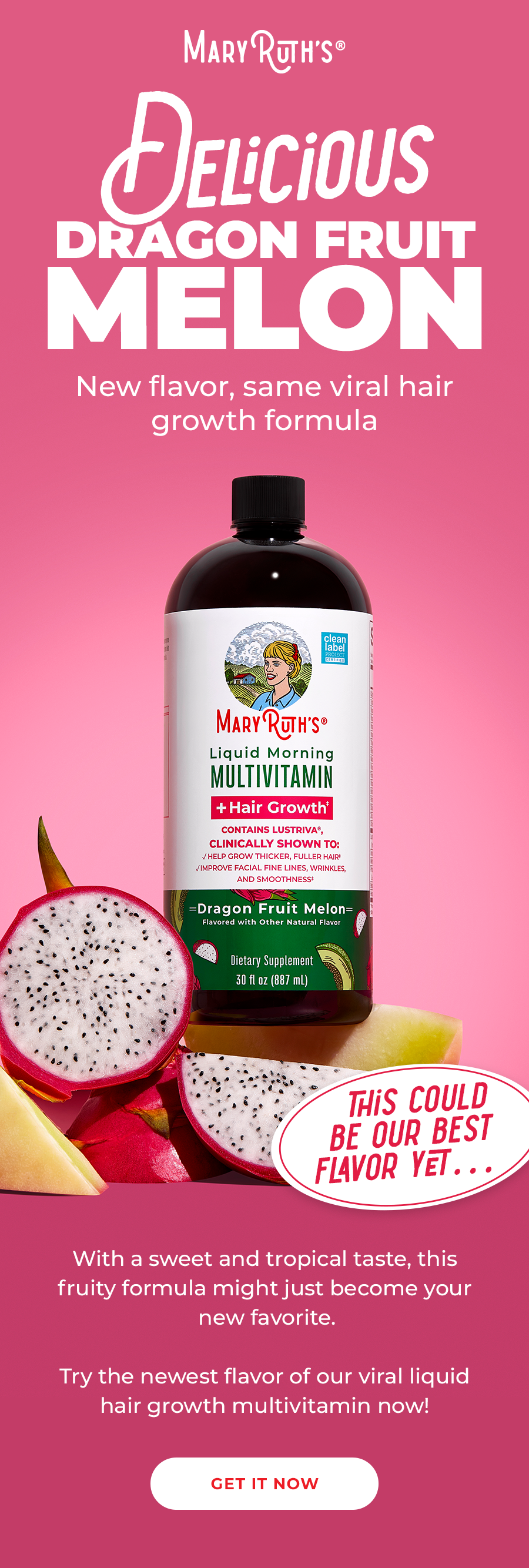 Delicious Dragon Fruit Melon