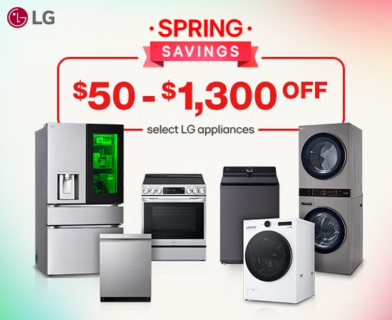 LG Spring Savings
