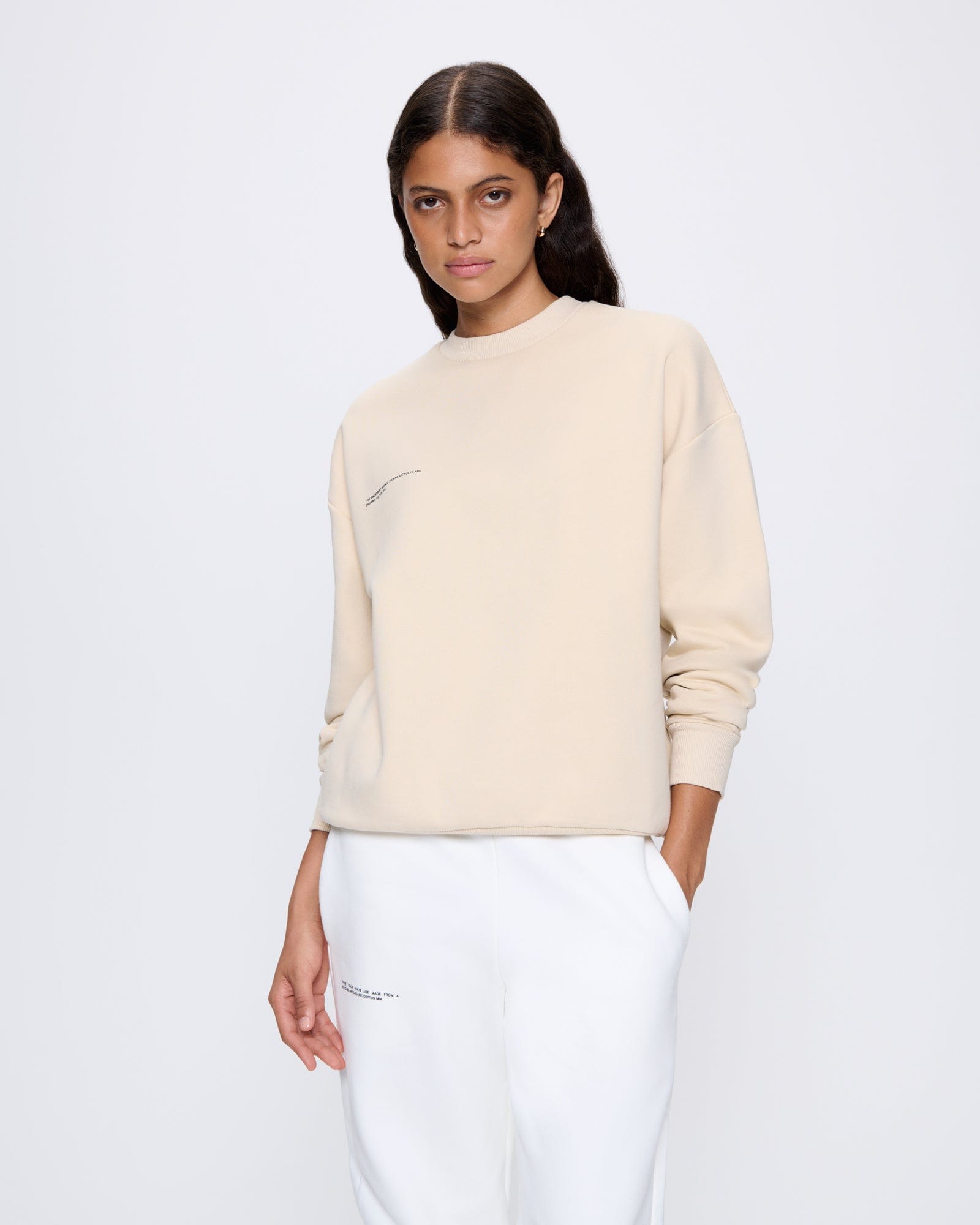 Image of Womens 365 Heavyweight Sweatshirt—sand