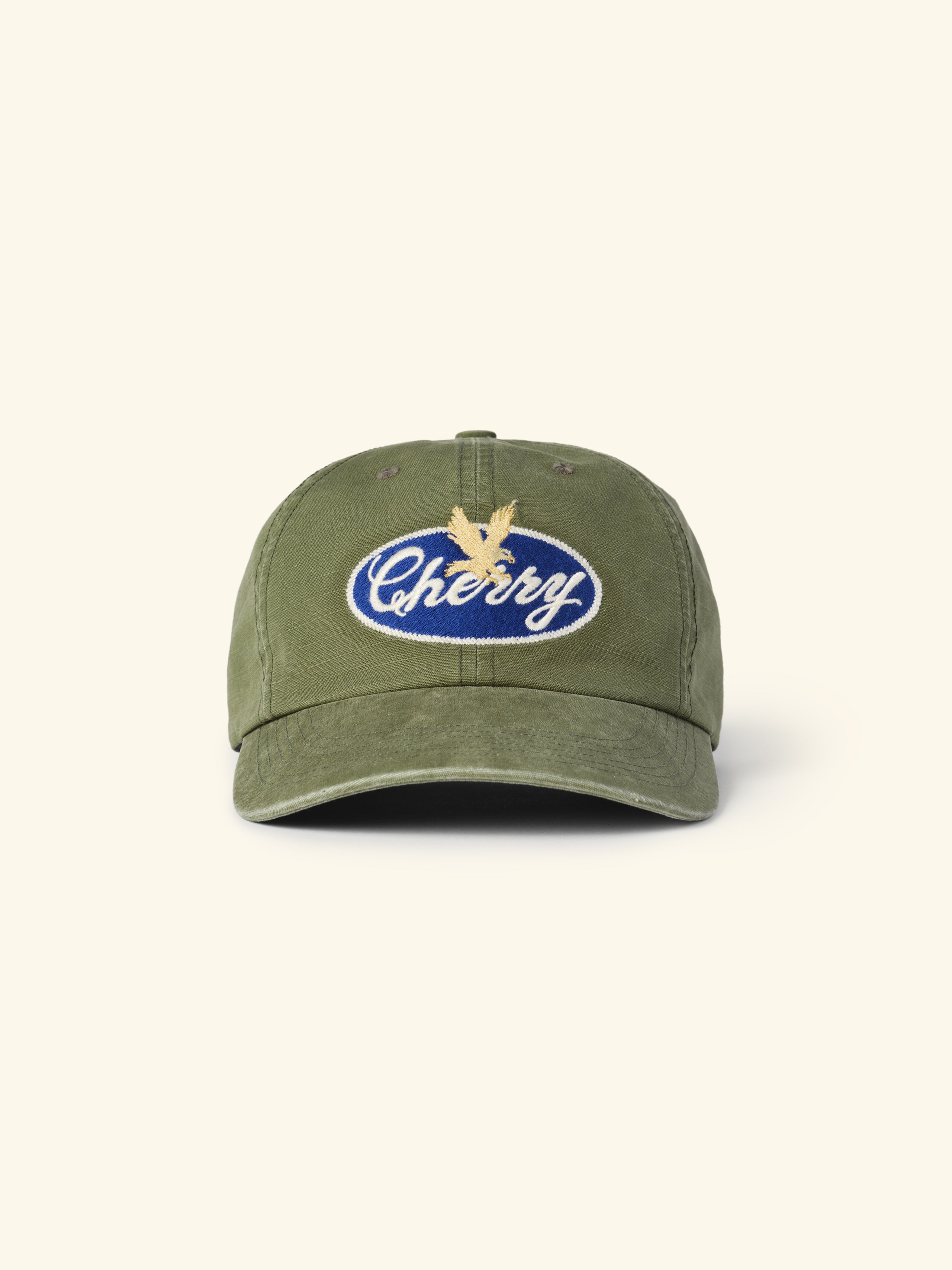 Image of Golden Eagle 6 Panel Hat (Army Green)