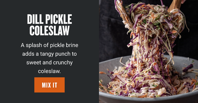 Dill Pickle Coleslaw 