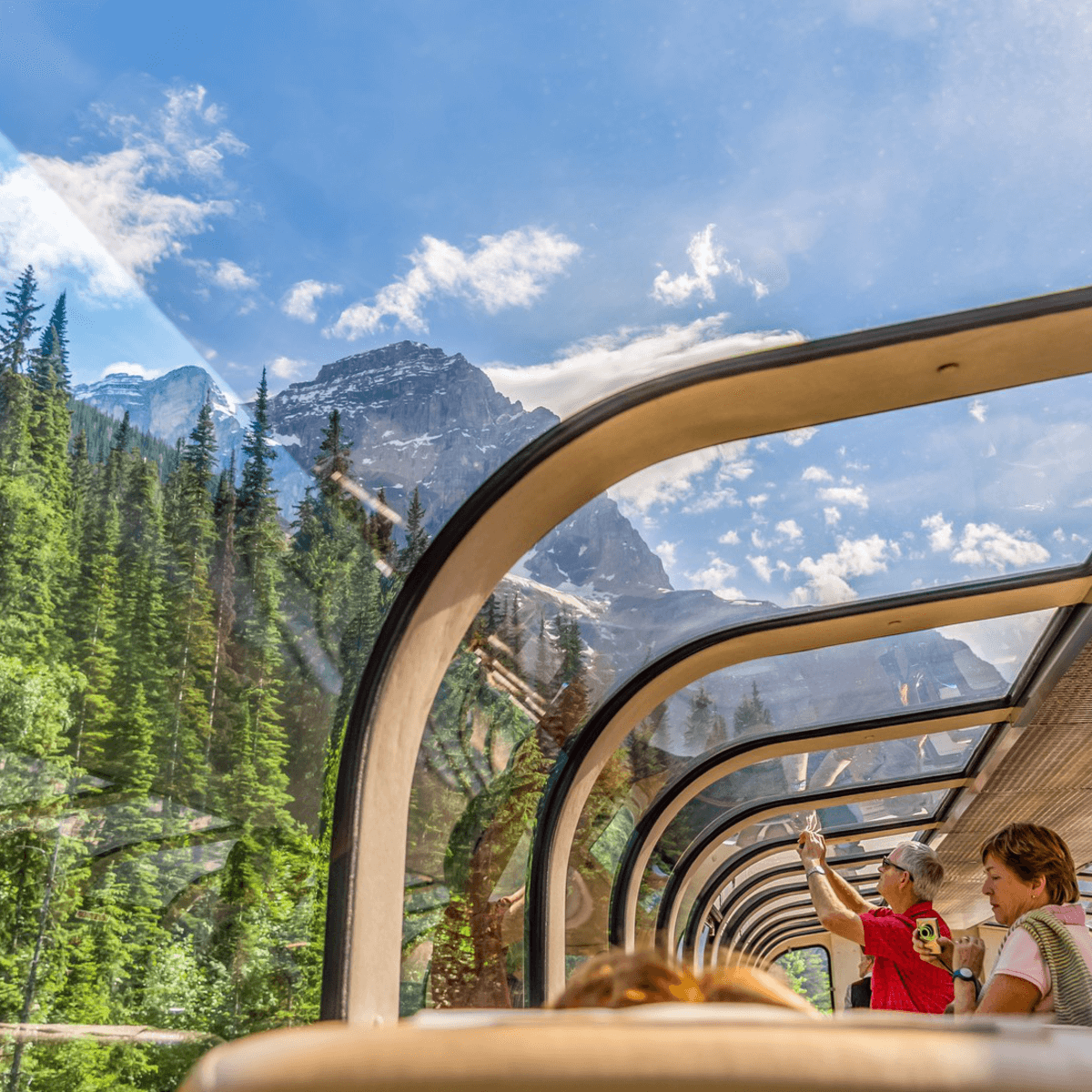Rocky Mountaineer train, Canada