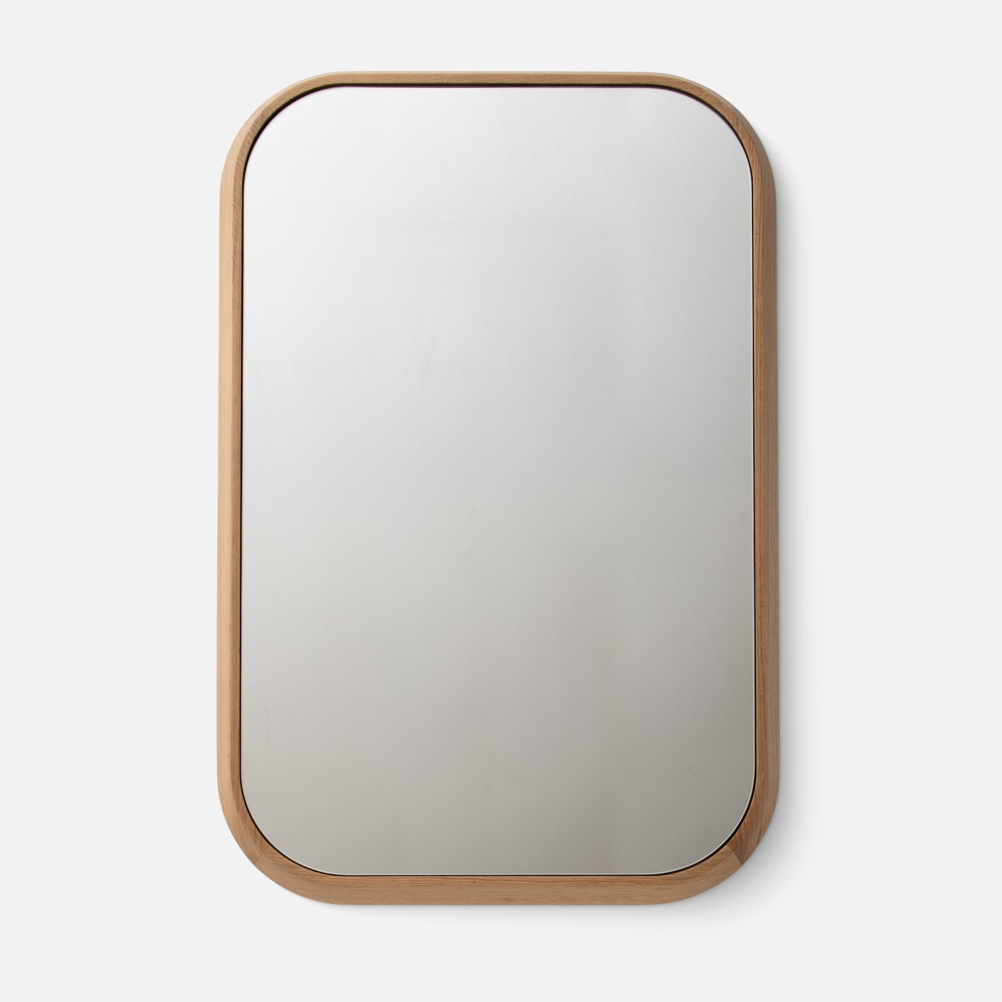 Image of Oak Chamfered Mirror