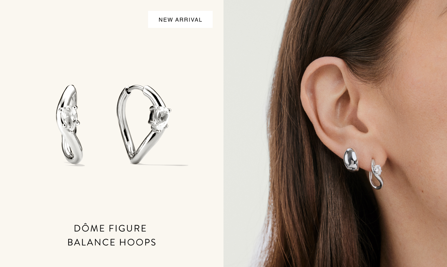 New Arrival. Dôme Figure Balance Hoops.