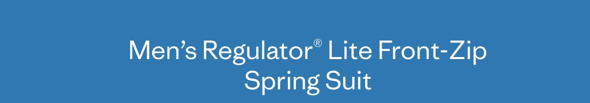 Men's Regulator Lite Front-Zip Spring Suit