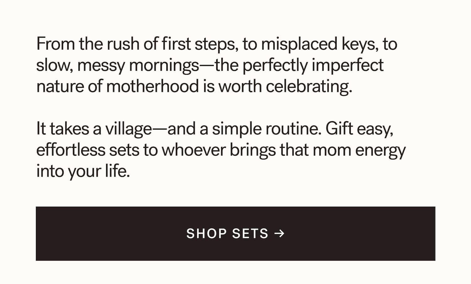 Show New Mother's Day Sets