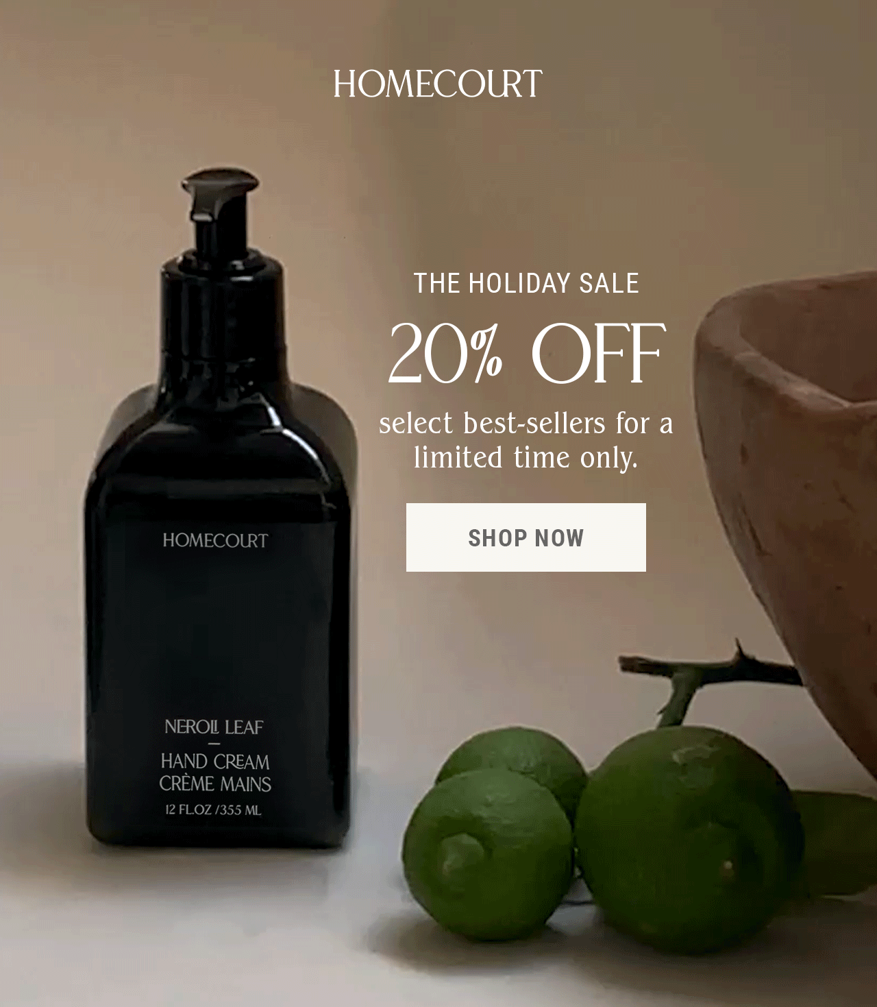 The Holiday Sale — 20% OFF Select Items