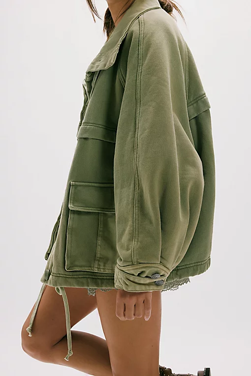 Jojo Washed Oversized Jacket