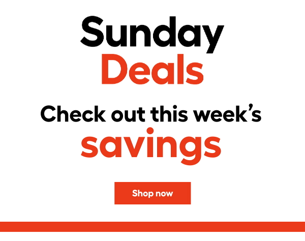 sunday deals check out this week's savings