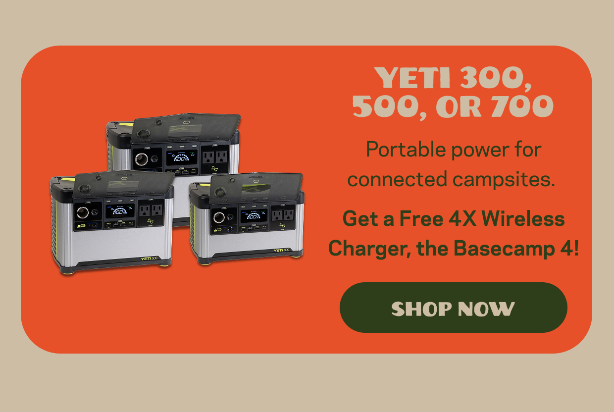 Free Basecamp 4 with Yeti Power Station