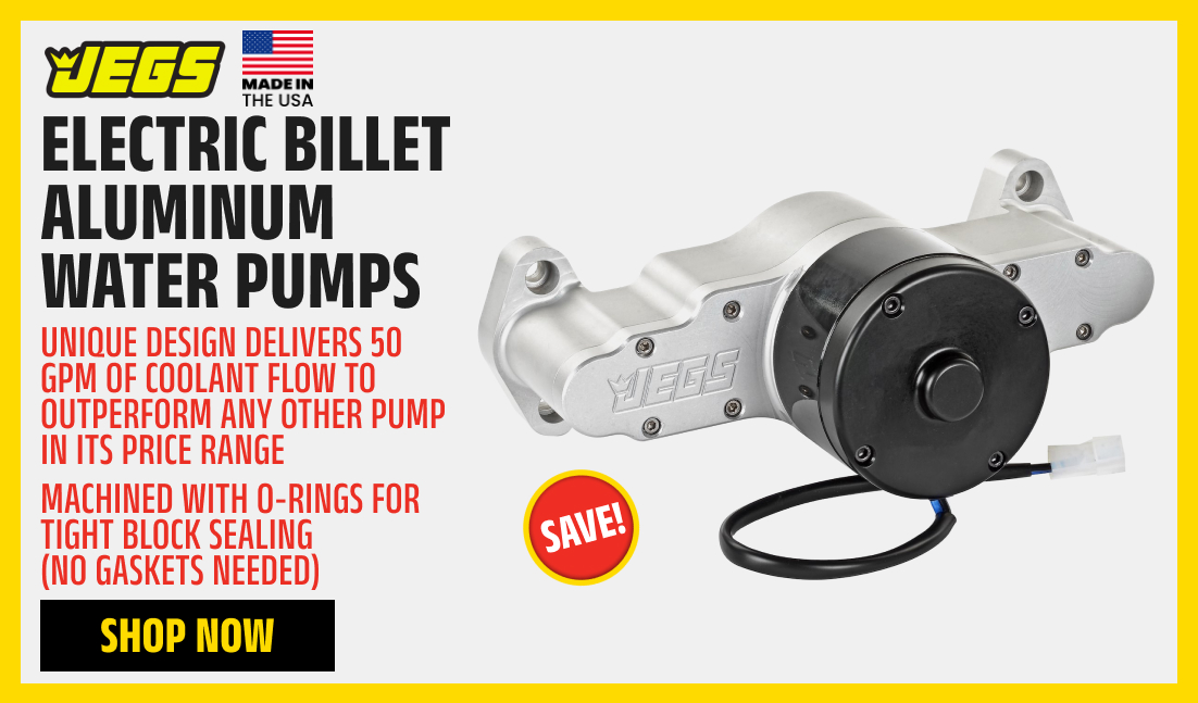 Electric Billet Aluminum Water Pumps