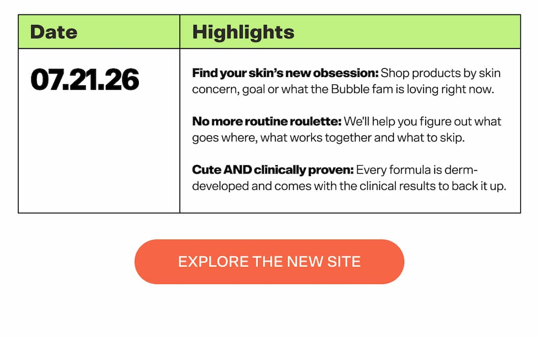 explore the new site
