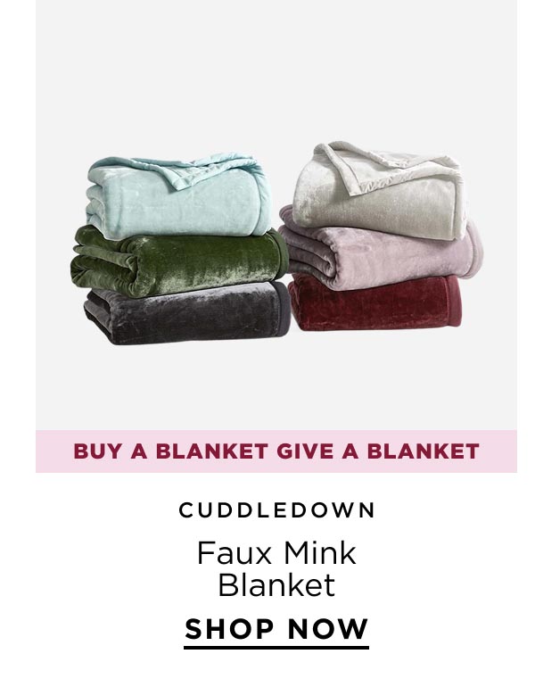 Faux Mink Blanket