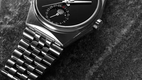 This Integrated Sports Watch Is a Minimalist Moonphase Masterpiece