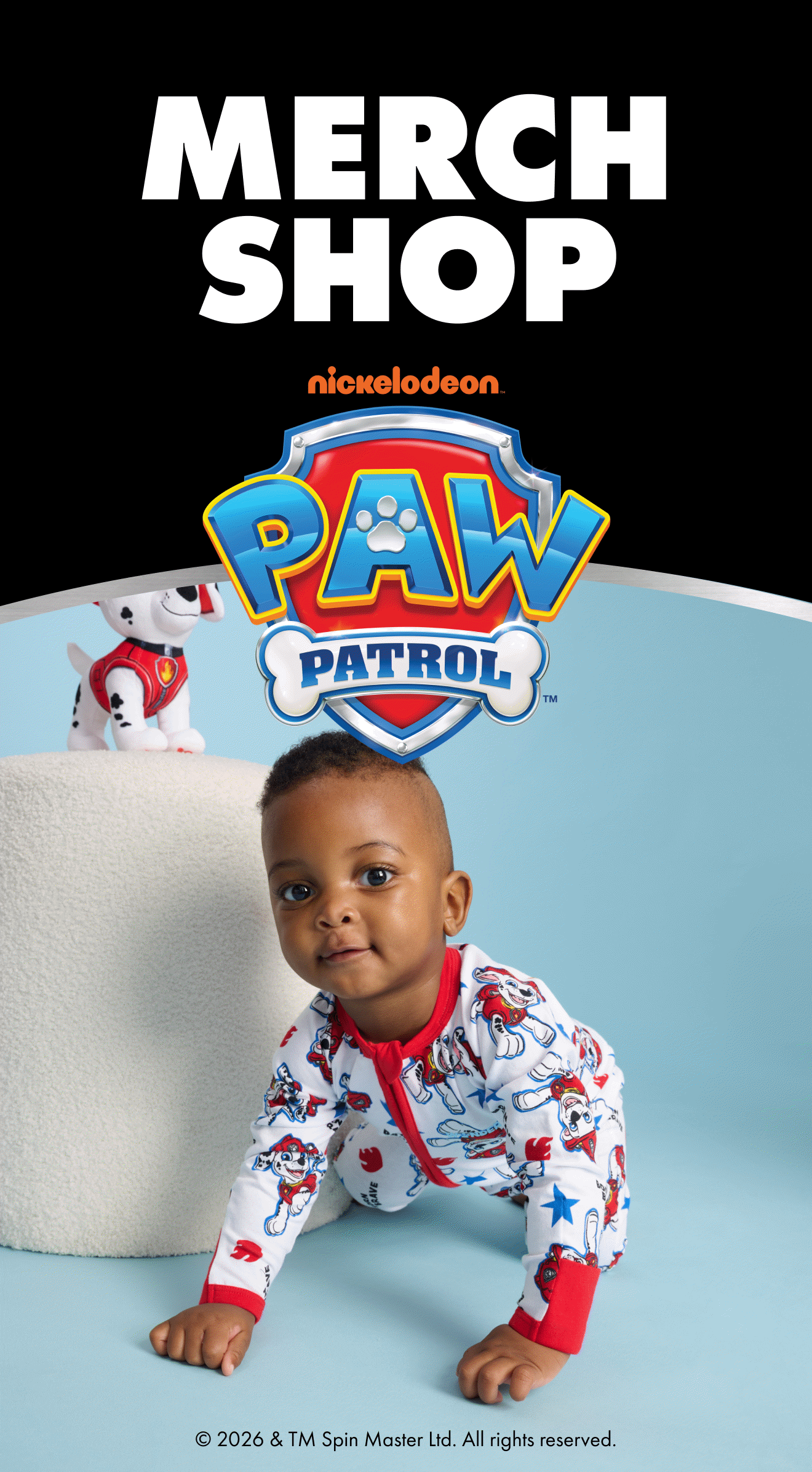 Merch Shop. Paw Patrol.