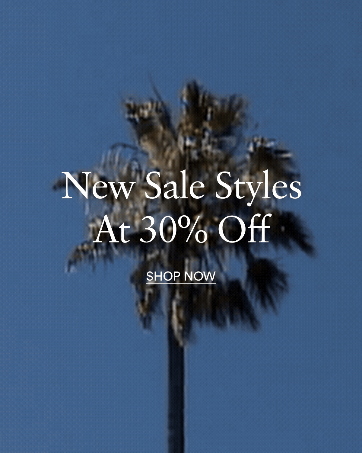 New Sale Styles at 30% Off