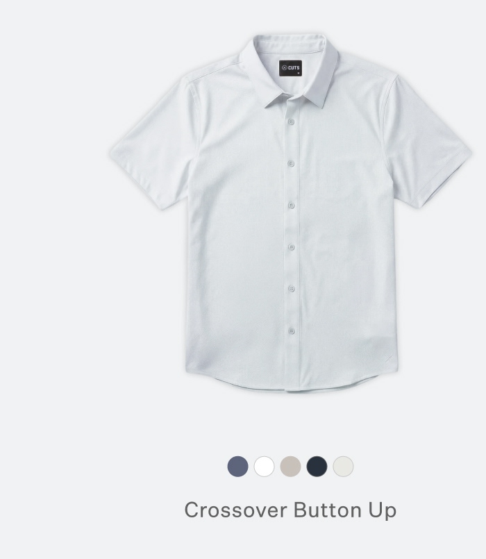 Crossover Button Up