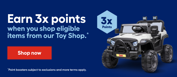 Earn 3x points