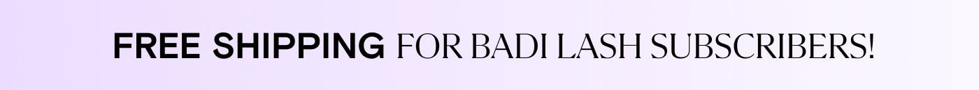 FREE SHIPPING ON BADI LASH MASCARA