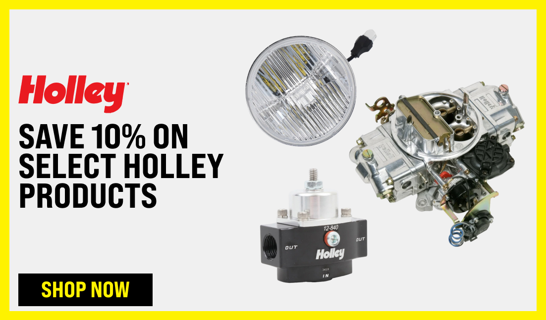 Save 10% On Select Holley Products