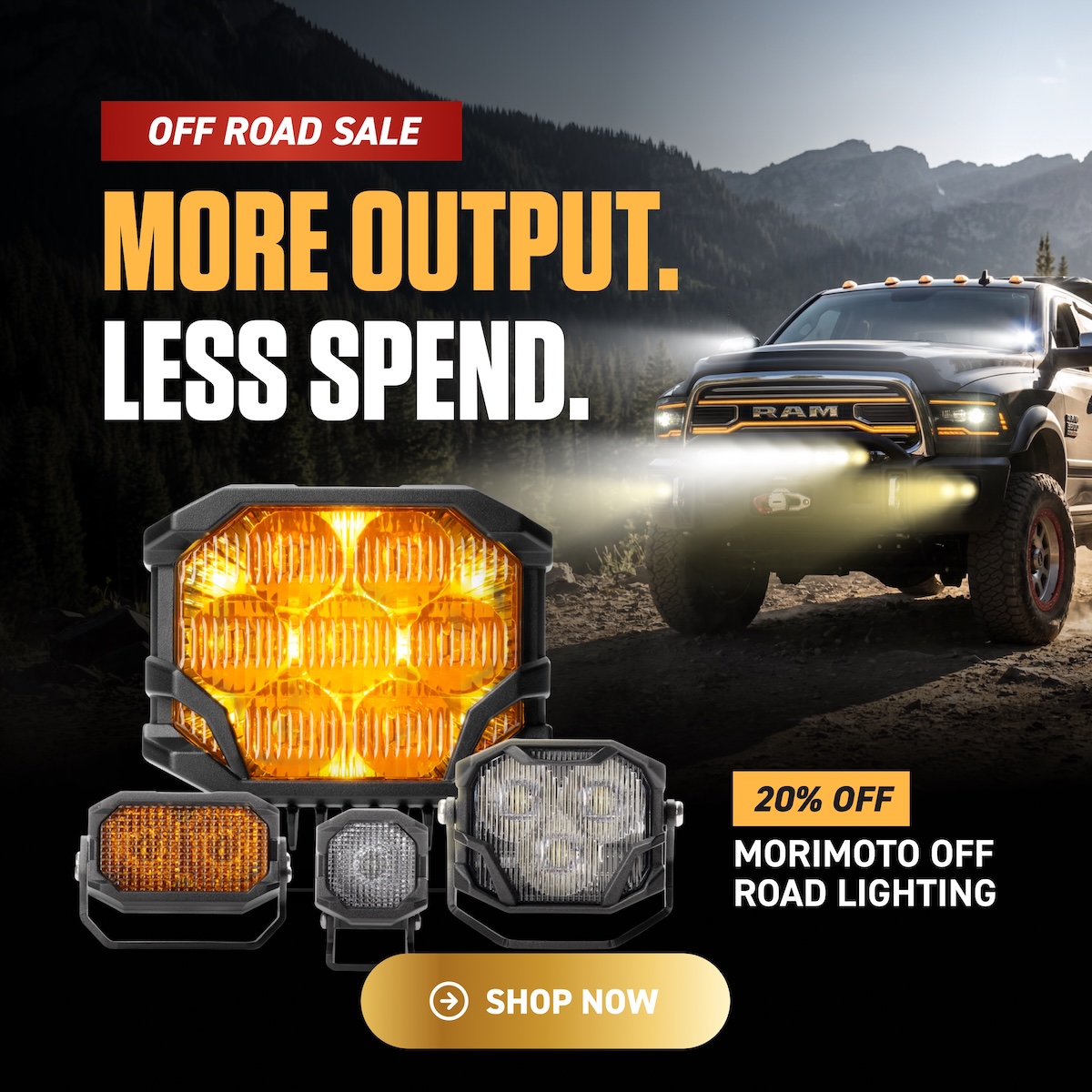MORE OUTPUT. LESS SPEND.