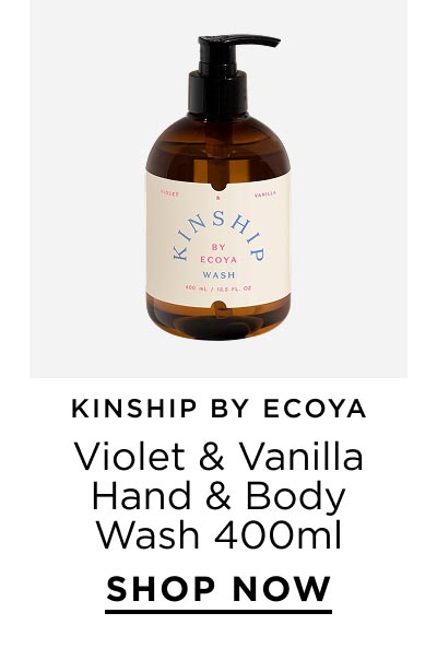 Kinship by Ecoya Violet & Vanilla Hand & Body Wash 400ml