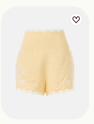 Cutwork Dream Shorts