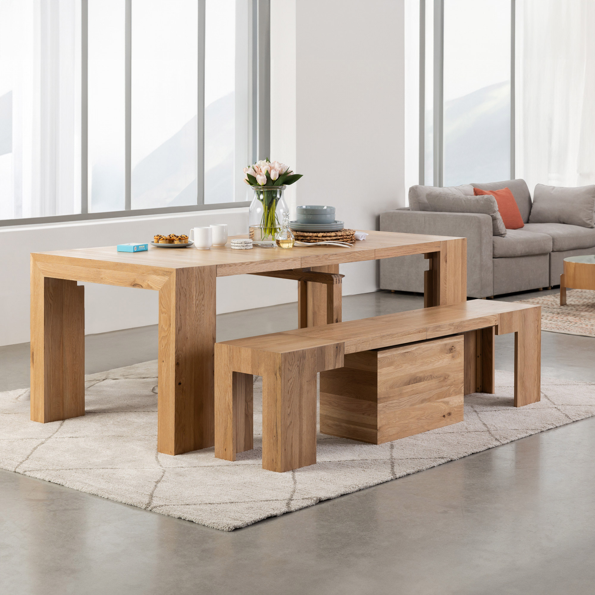 Transformer Table: Multifunctional, Space Saving Dining Set