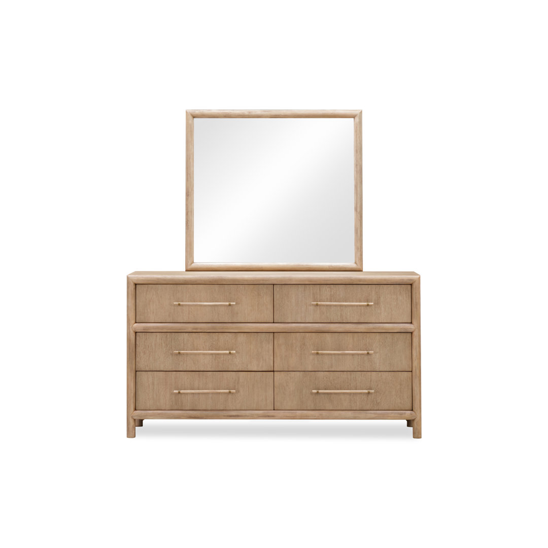 Colleen 6 Drawer 66" W Double Dresser