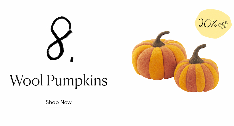Wool Pumpkins