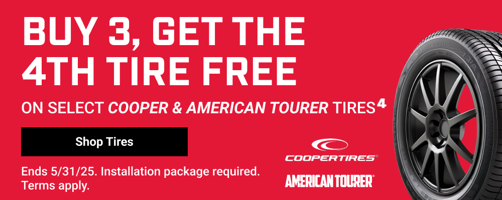 BUY 3, GET THE 4TH TIRE FREE(4)