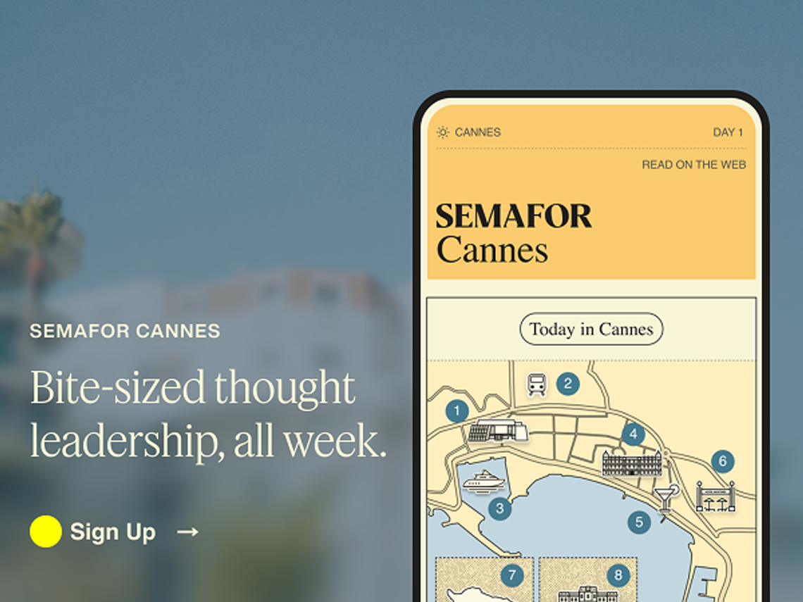 Semafor Cannes graphic