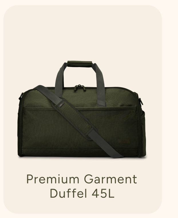 The Premium Garment Duffel 45L
