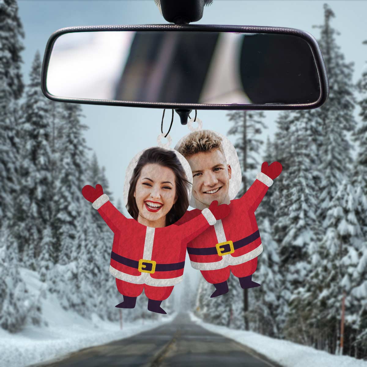 Image of Personalised Santa Air Freshener