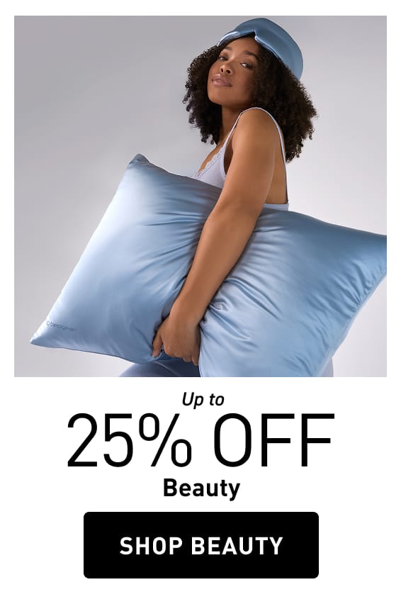 Up to 25% off beauty