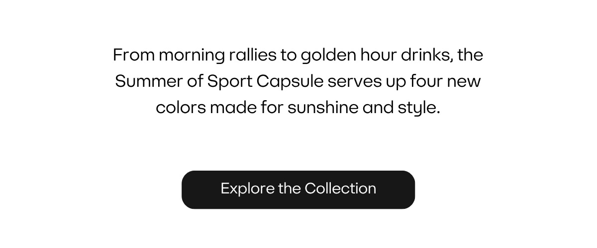 BLUNT Summer of sport