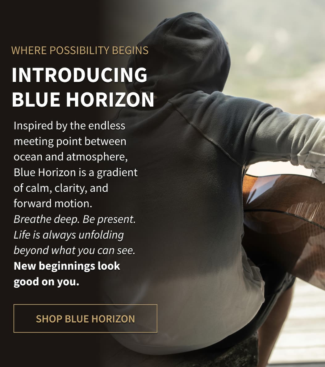 Shop The Pullover Hoodie in Blue Horizon