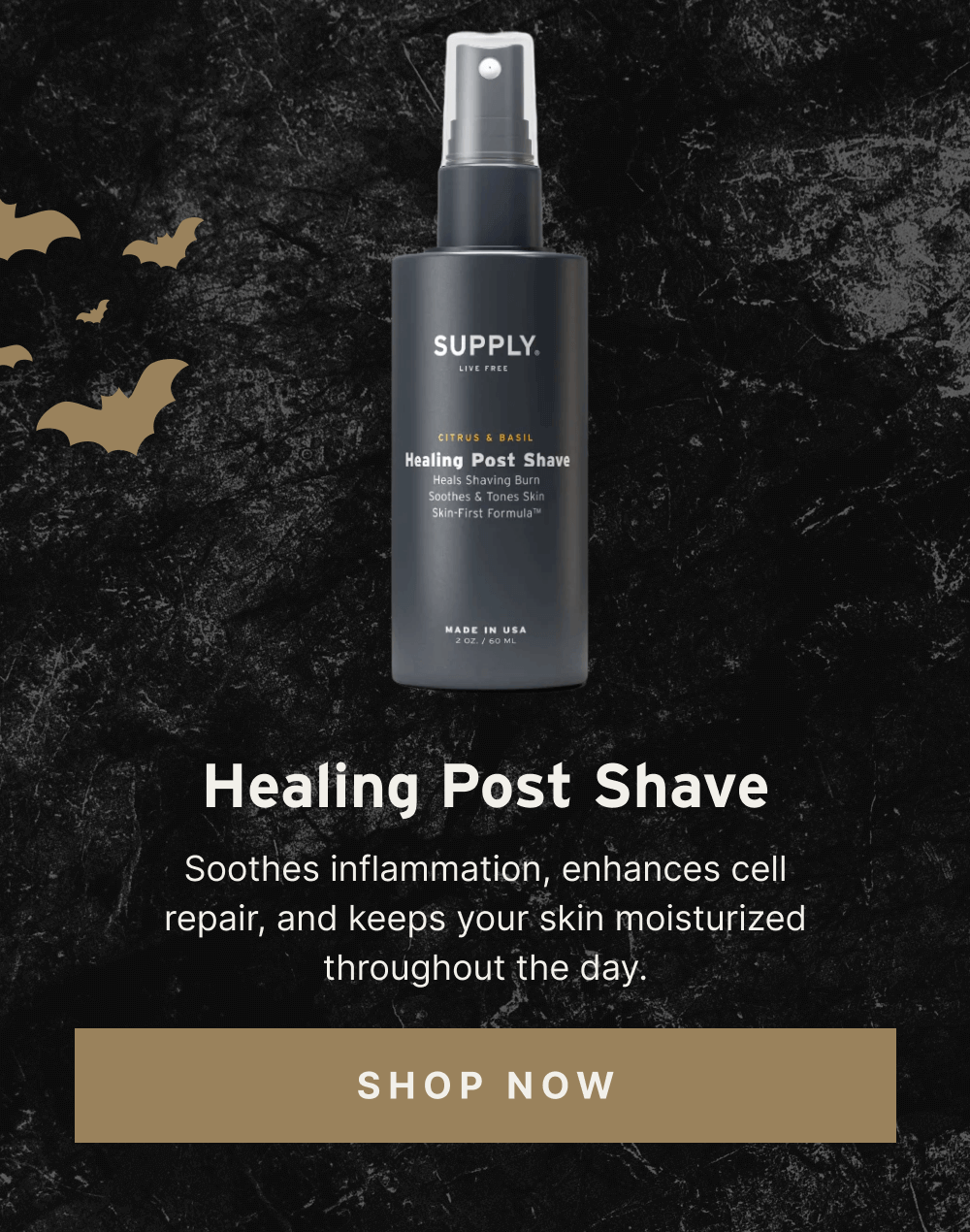 Healing Post Shave [ Shop Now ]