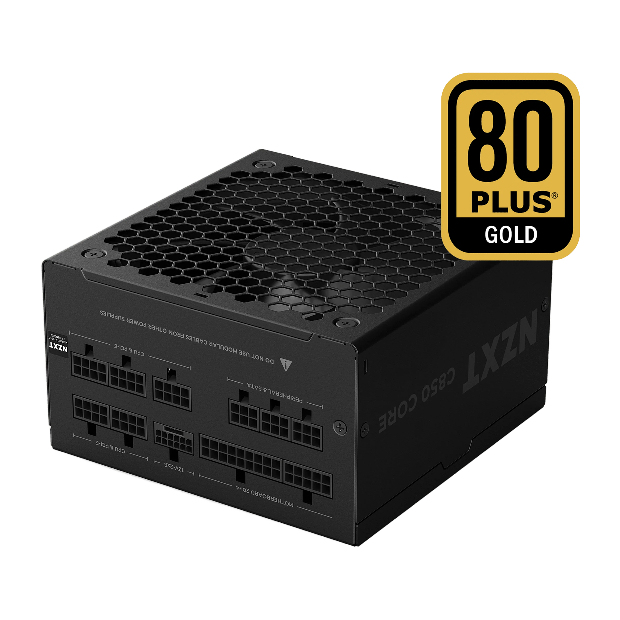NZXT C850 Gold Core Fully Modular ATX Power Supply - 850 Watts, ATX 3.1 - Black