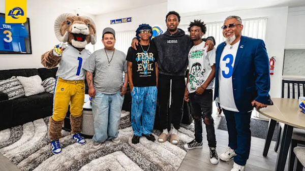 Kam Curl Finds New Home for Former Foster Youth