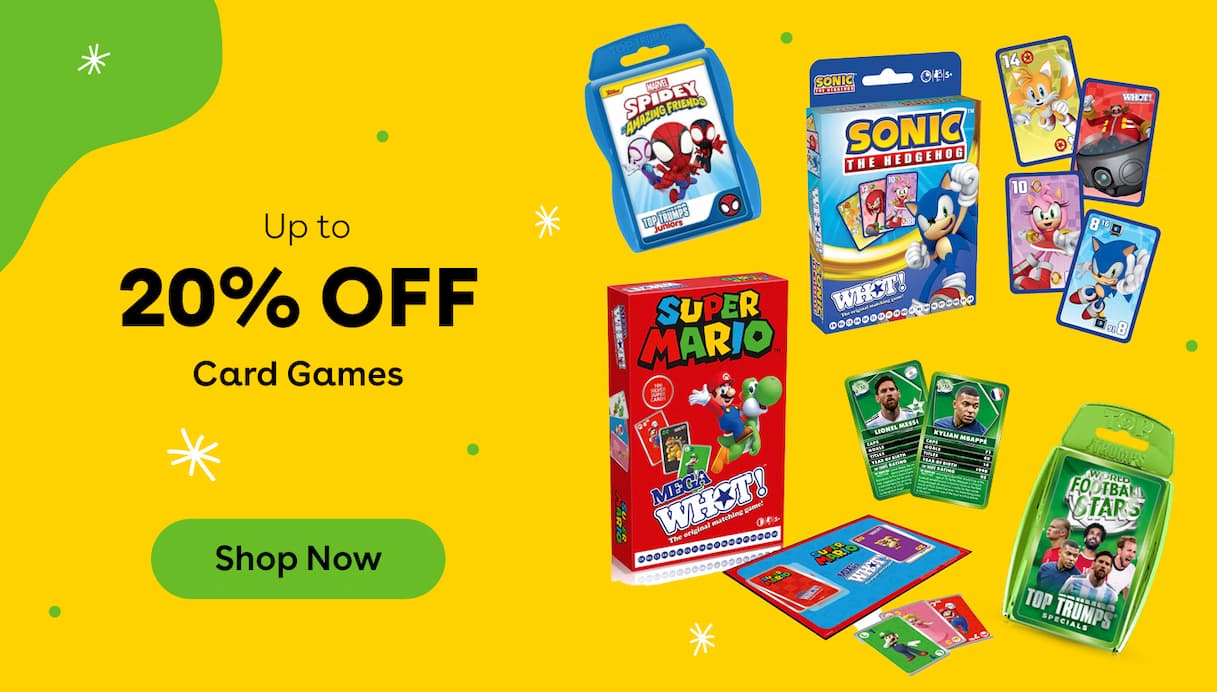 Up to 20% OFF Card Games