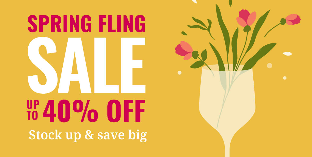 Spring sale, save up to 40%