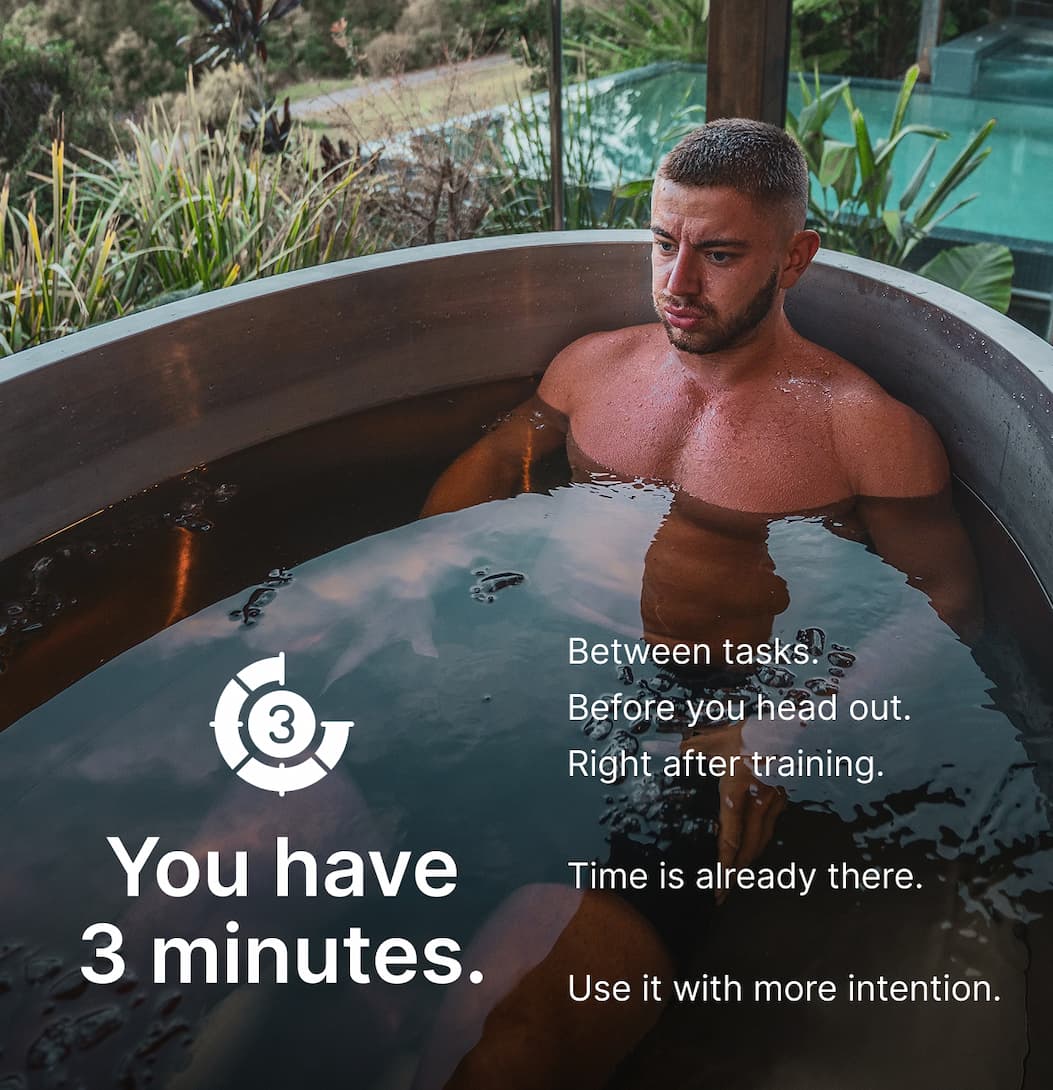You have 3 minutes.