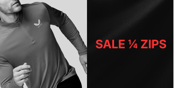 SALE 1/4 ZIPS