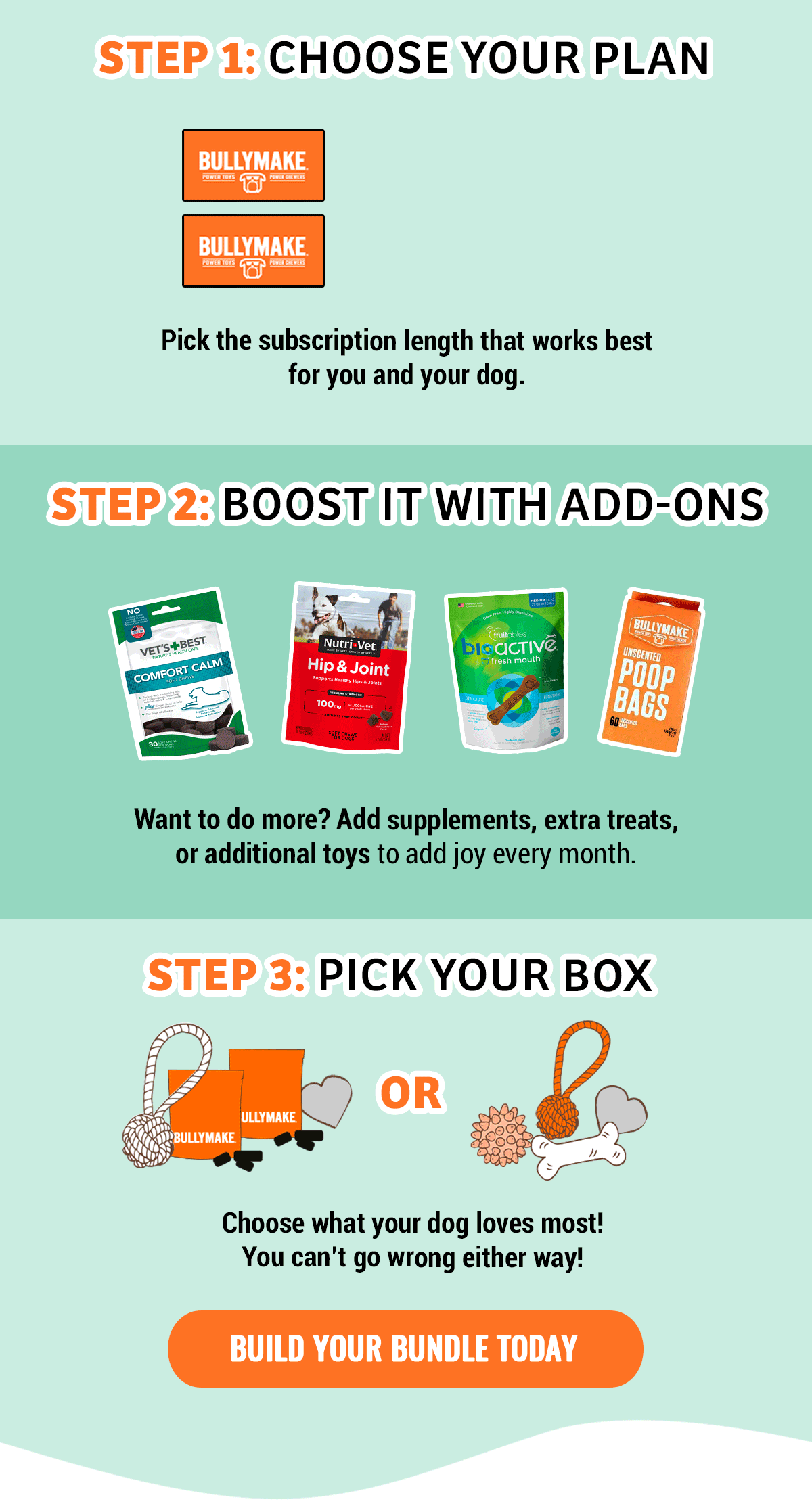 Bullymake Dog Toy Subscription Box