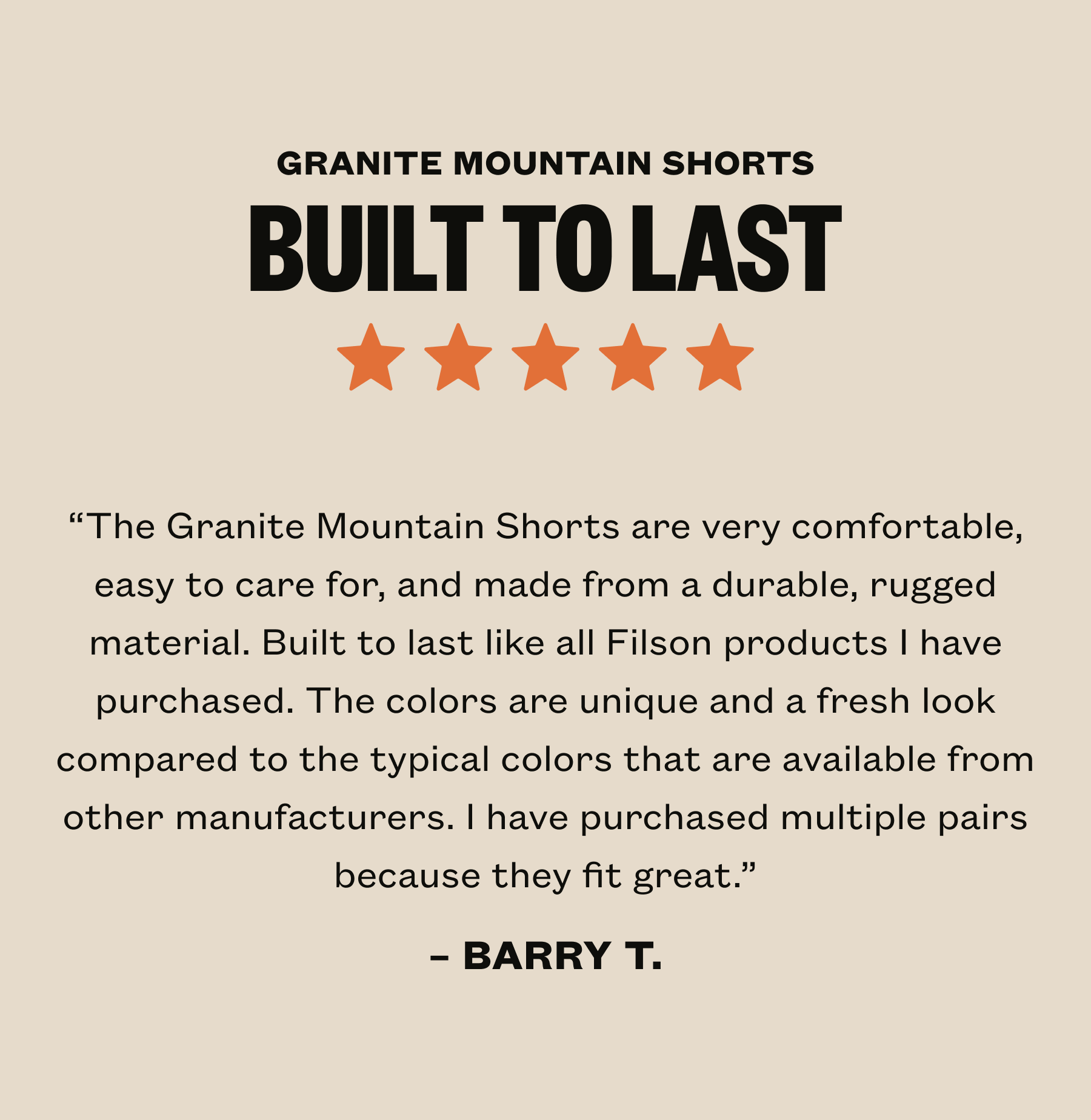 Granite Mountain Shorts