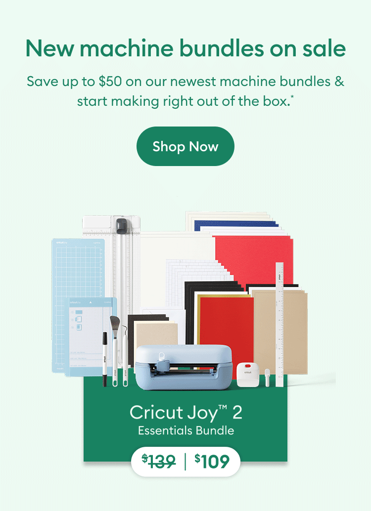 New machine bundles on sale. 