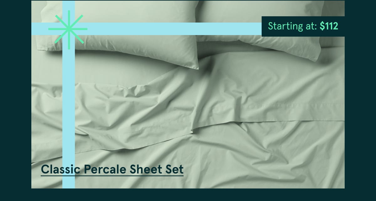 Classic Percale Sheet Set