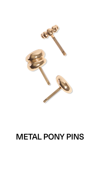 Metal Pony Pins