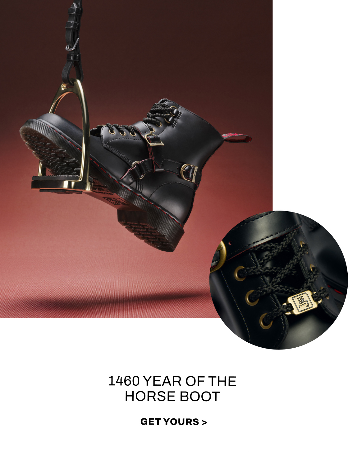 1460 YEAR OF THE HORSE LEATHER BOOTS